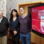 Ana Redondo presenta el certamen junto a José María Ayerdi y Valentín Benavides