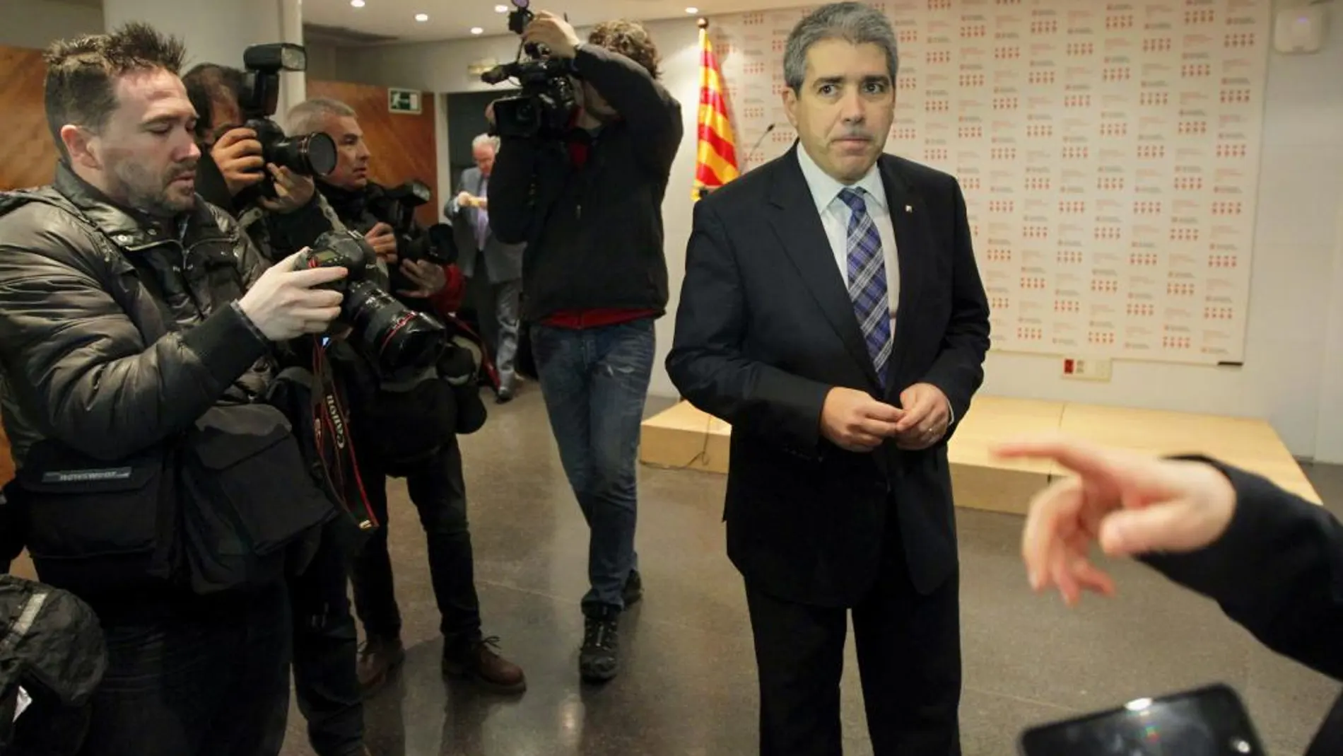 El conseller de Presidencia de la Generalitat de Cataluña, Francesc Homs.