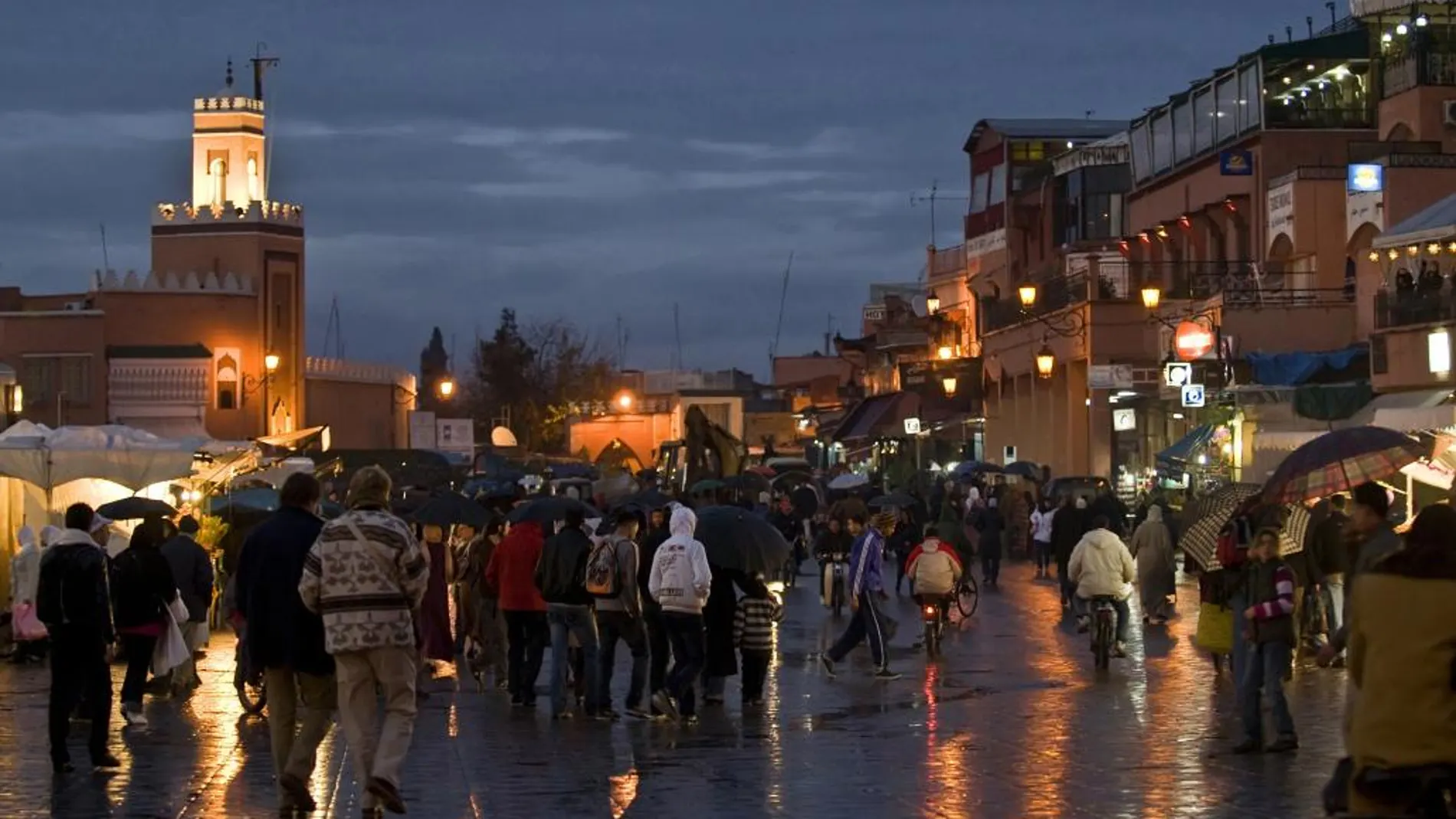 El español, de 70 años, había alquilado una habitación en un hostal cercano a la plaza Yamaa al Fna,