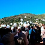 Suelta de globos en Totalán/Foto y vídeos de Cipriano Pastrano