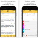 Una app de mensajería anónima con comentarios geolocalizados