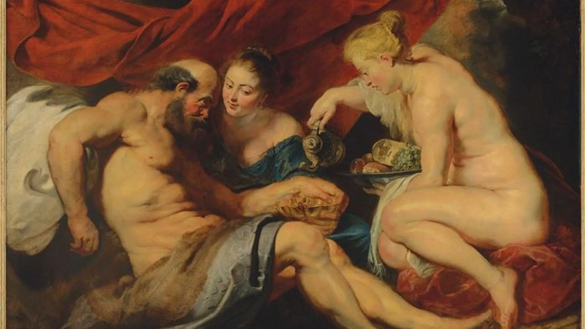 «Lot y sus hijas», del pintor Peter Paul Rubens