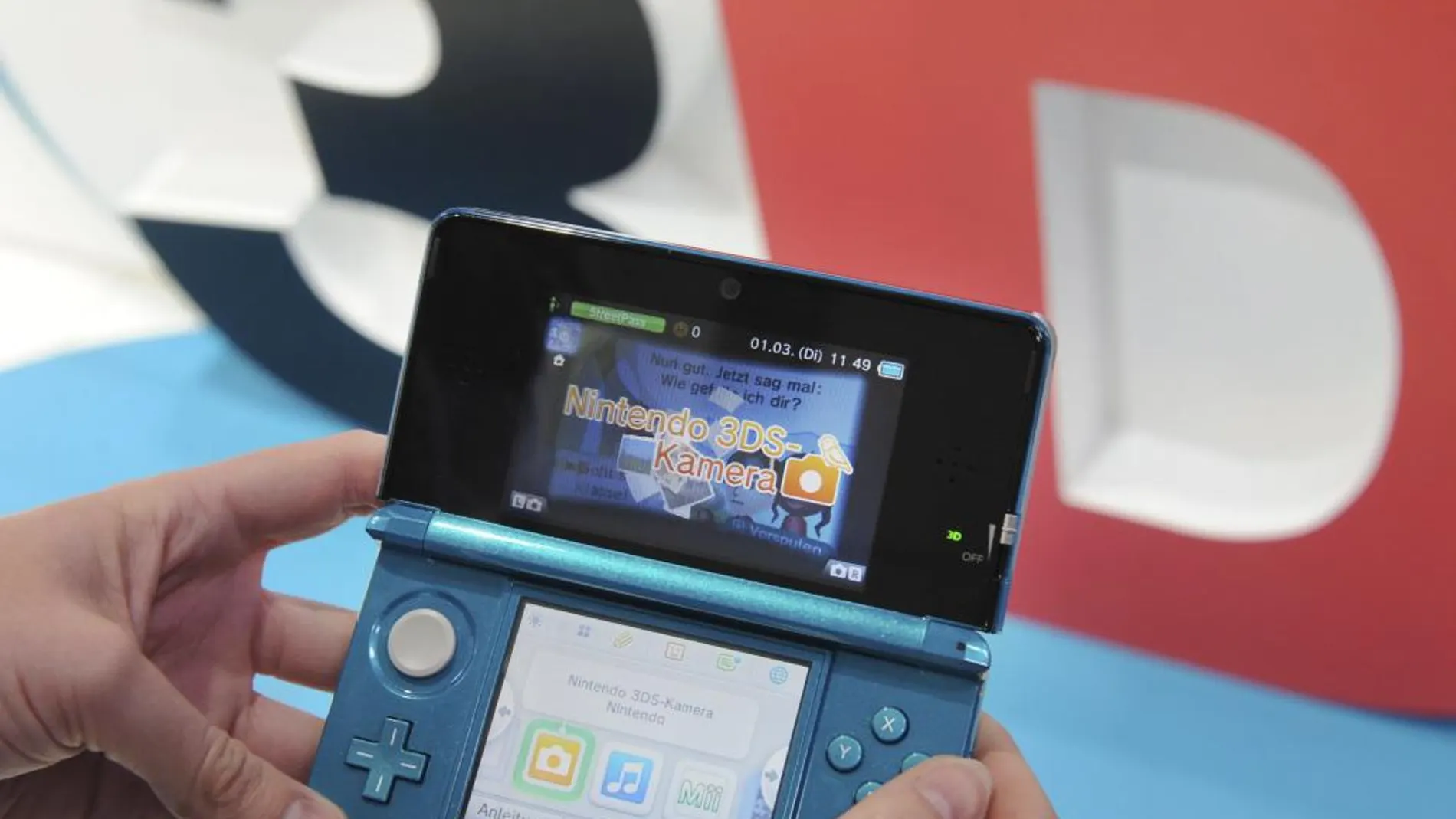 La mítica Nintendo 3DS, en una imagen de archivo