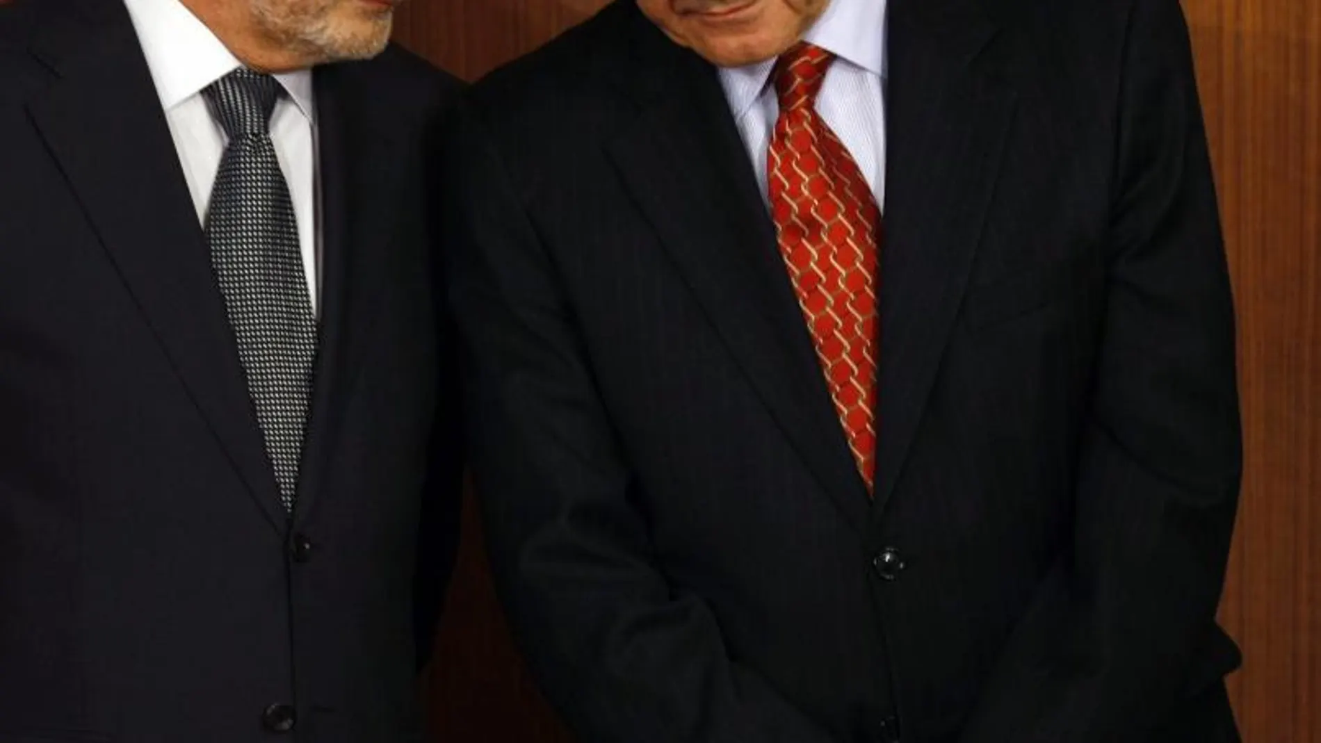 Los expresidentes andaluces, José Antonio Griñán y Manuel Chaves