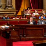 Pleno del Parlament de Cataluña/Foto: Efe