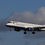 Imagen de un avión de British Airways, compañía de uno de los pilotos que vio los objetos misteriosos.