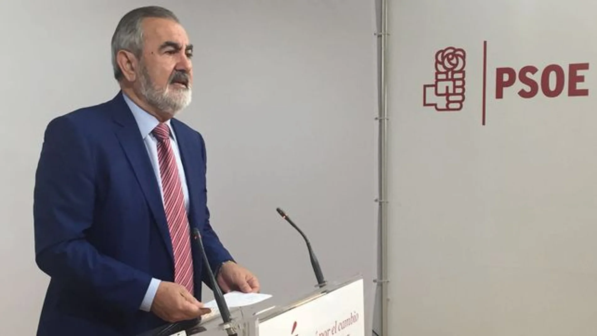 Rafael González Tovar, portavoz socialista en la Asamblea Regional de Murcia.