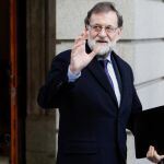 El jefe del Ejecutivo, Mariano Rajoy