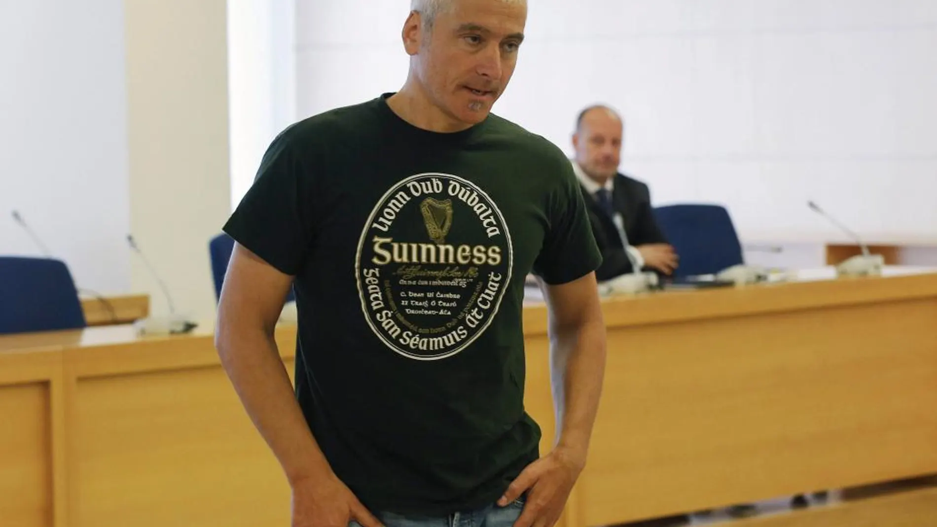 "Txapote"durante el juicio por el atentado contra el edificio del Gobierno civil de Guipúzcoa