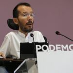 El secretario de Organización de Podemos, Pablo Echenique