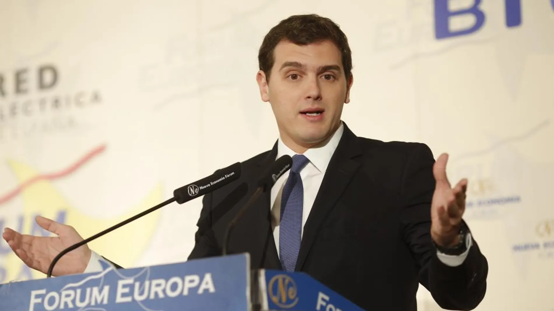 El líder de Ciudadanos, Albert Rivera