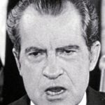 El ex presidente Richard Nixon