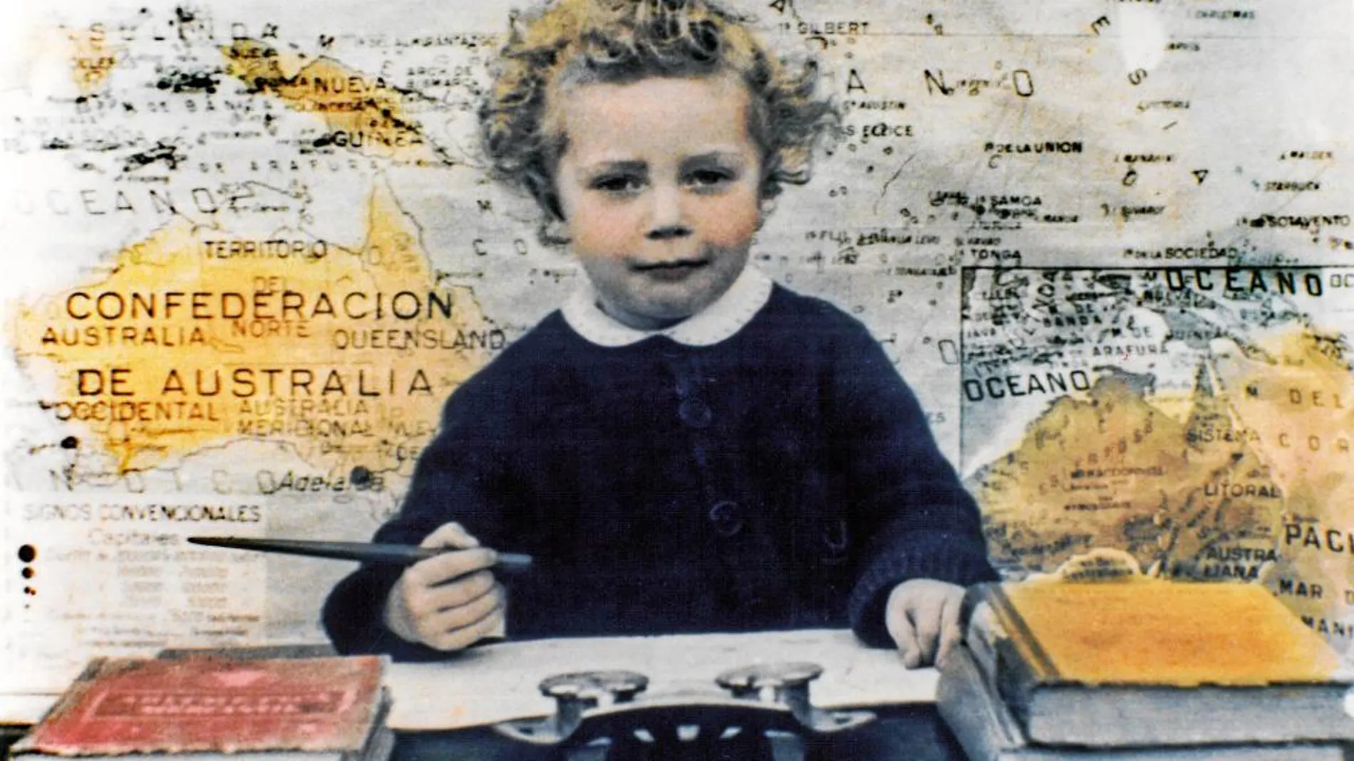 Fotografía habitual de los niños de los años 40, 50 y 60