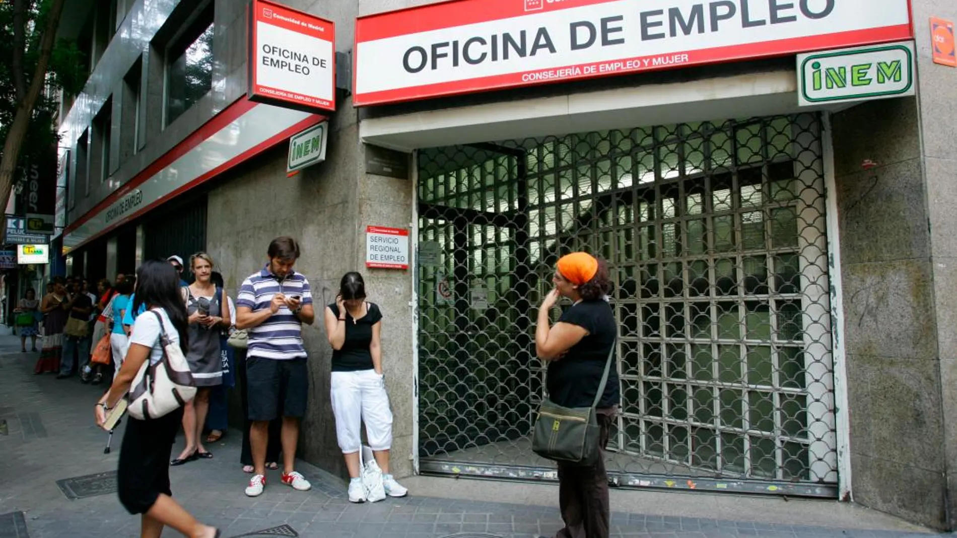 malos datos de la tasa de empleo en España