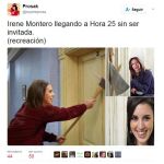 Twitter se ‘pitorrea’ de Irene Montero