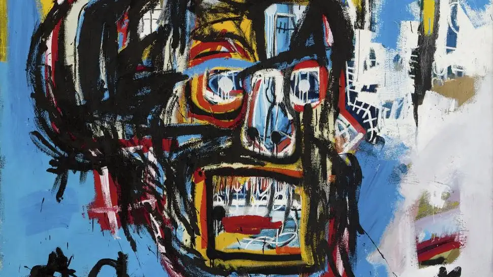 La obra de Basquiat nombrada 'Sin título' creada en 1982 y vendido por $ 110,5 millones en una subasta