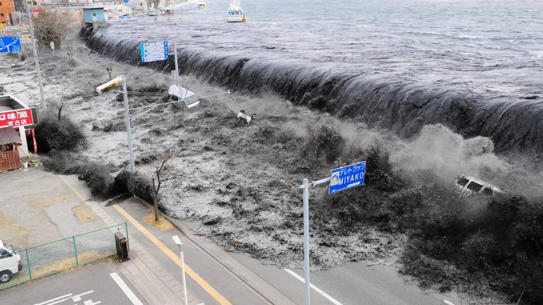 El tsunami de 2011, el último episodio de estas características sufrido por la Tierra