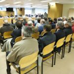 Los acusados del "Caso Guateque"durante el juicio el pasado mes de enero