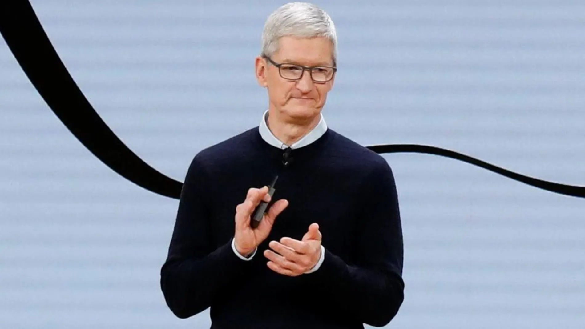Tim Cook, CEO de Apple, en un acto este año en Chicago. REUTERS/John Gress