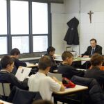 Imagen de archivo de una clase de religión