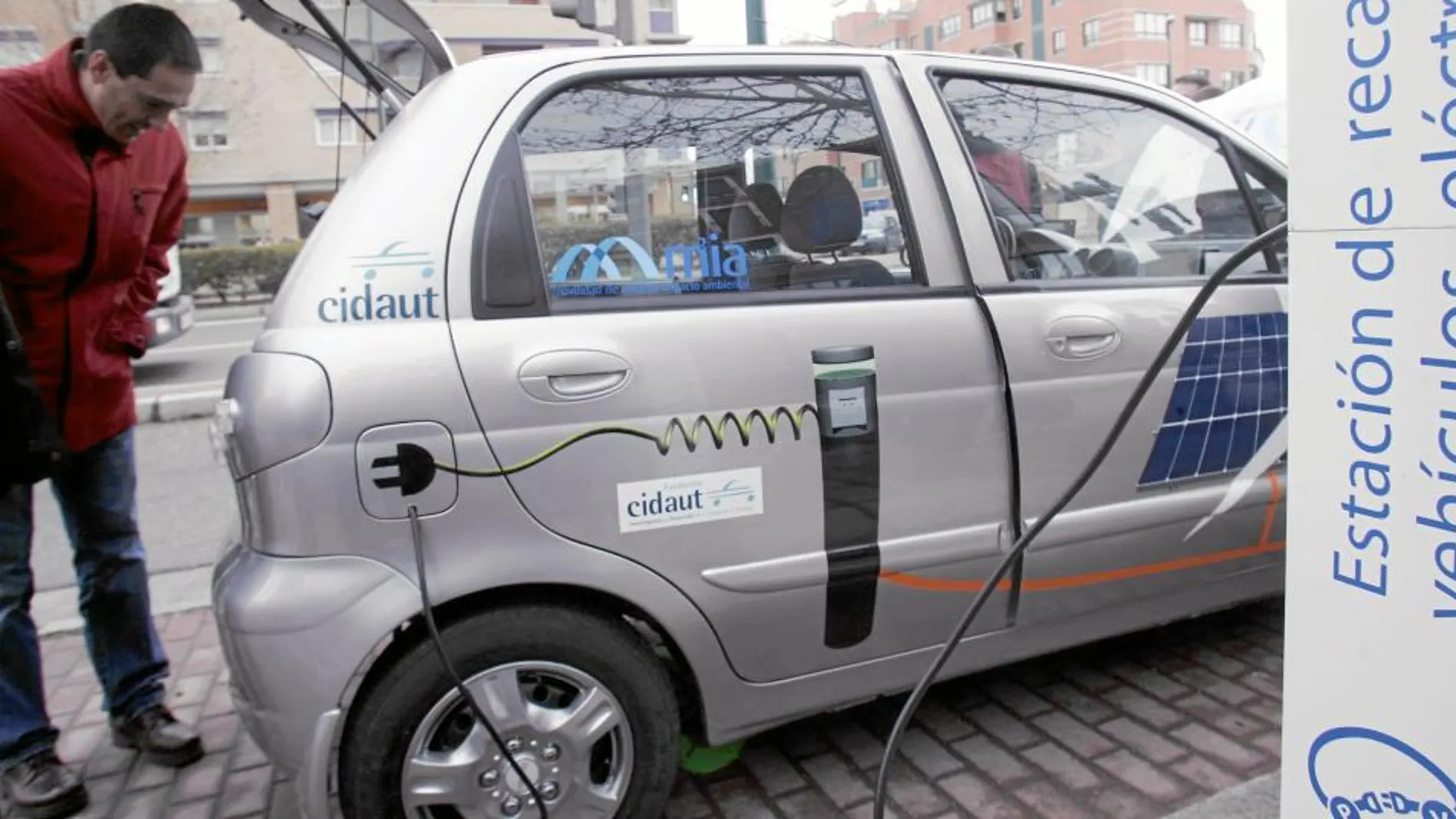 Punto de recarga para vehículos eléctricos en Valladolid