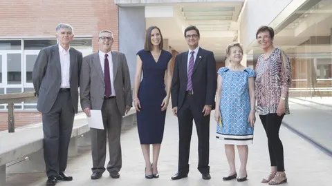 La alcaldesa de Gandía y miembros de su equipo