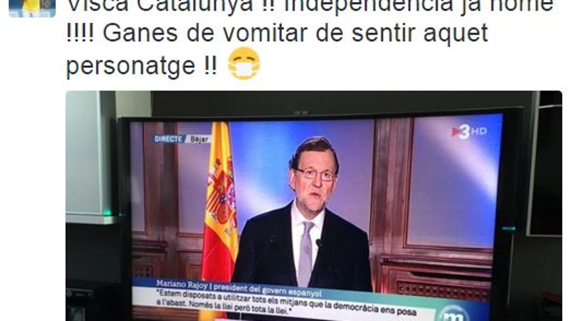 El tenista independentista catalán Albert Montañés incendía la red con un tuit contra Rajoy
