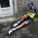 Cantwell en Saxo Bank, cuando coincidió con Contador.