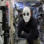  La Estación Espacial Internacional también celebra Halloween