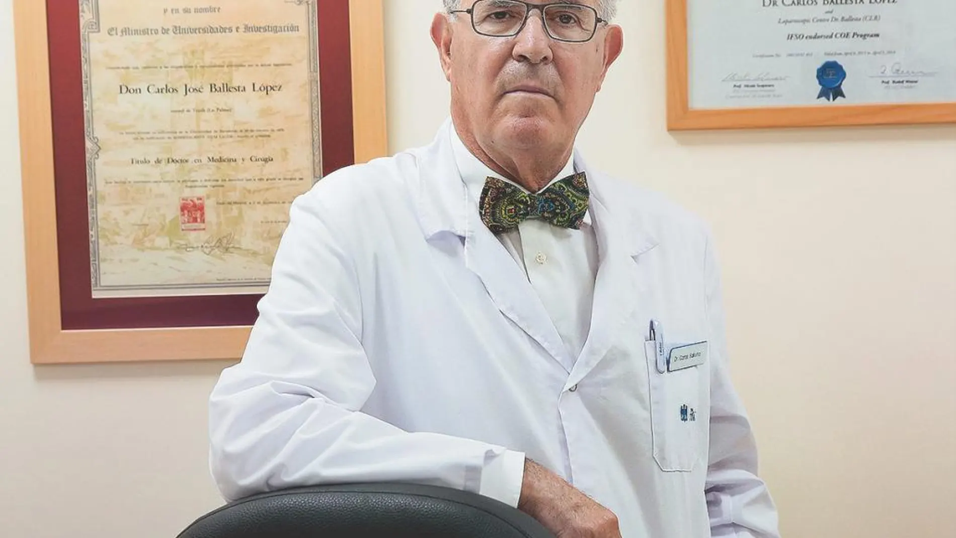 Dr. Carlos Ballesta López/ Director del Centro Laparoscópico Ballesta, Hospital Ruber Internacional (Grupo Quirónsalud)
