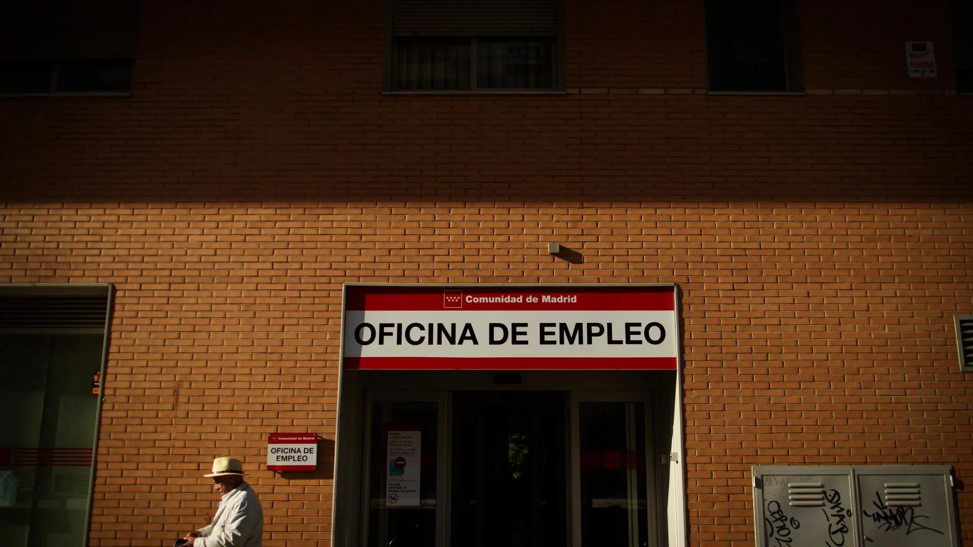 Una oficina de paro en Madrid
