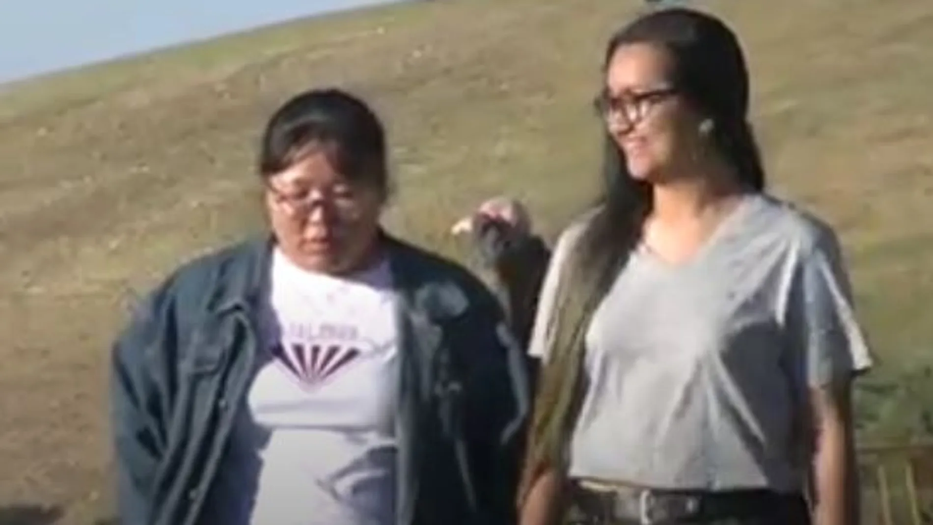 Sara y Alejandra quedaron después de 18 años.