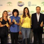 De izda. a dcha., Gabriel Dronda, Beatriz Codes, Elena Tobar, Paloma Cruz, Antonio González y José Luis Cabañero
