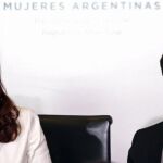 Cristina Fernandez de Kirchner junto a Axel Kicillof, en imagen de archivo