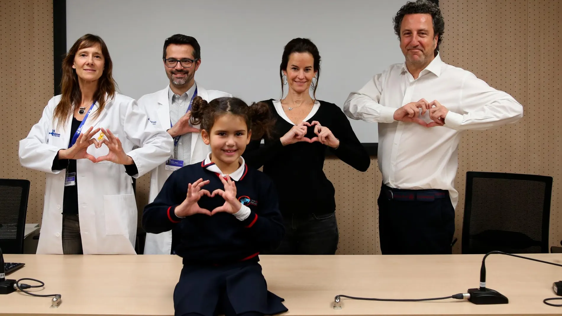 Presentación de la campaña «Toca el corazón»