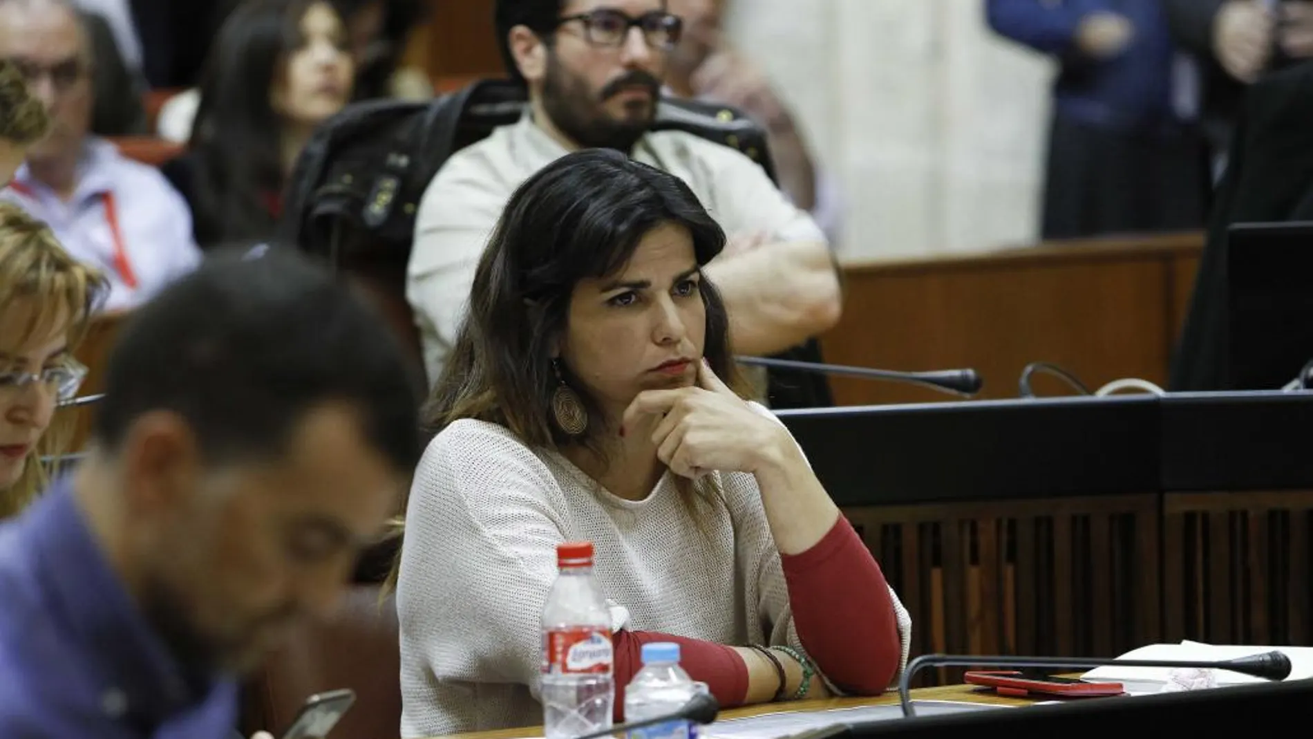 La líder de Podemos en Andalucía, Teresa Rodríguez
