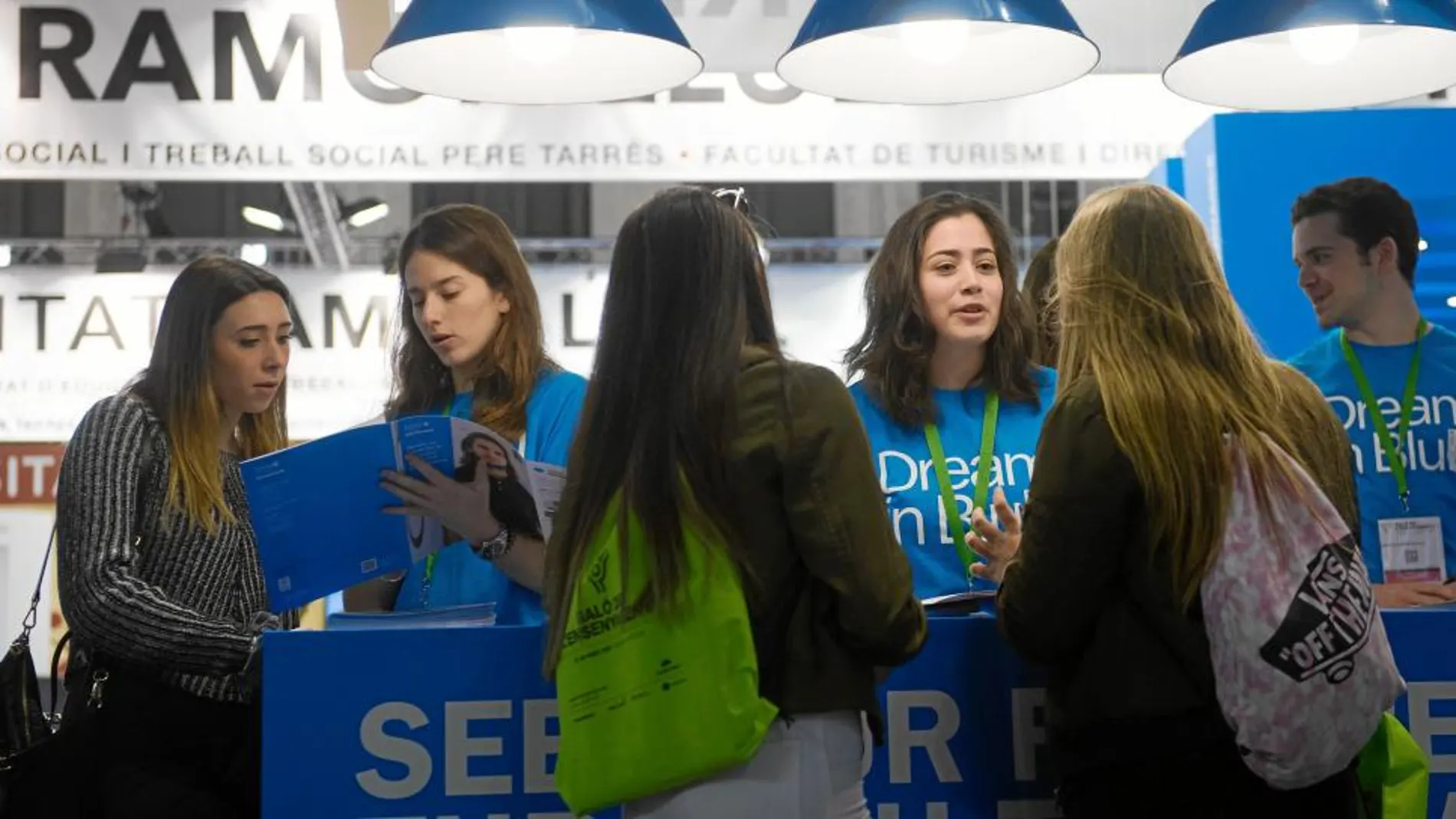 BARCELONA. 22/03/2017. SALO ENSENYAMENT. SALON ENSEÑANZA, FERIA EDUCACION. FOTOS SHOOTING