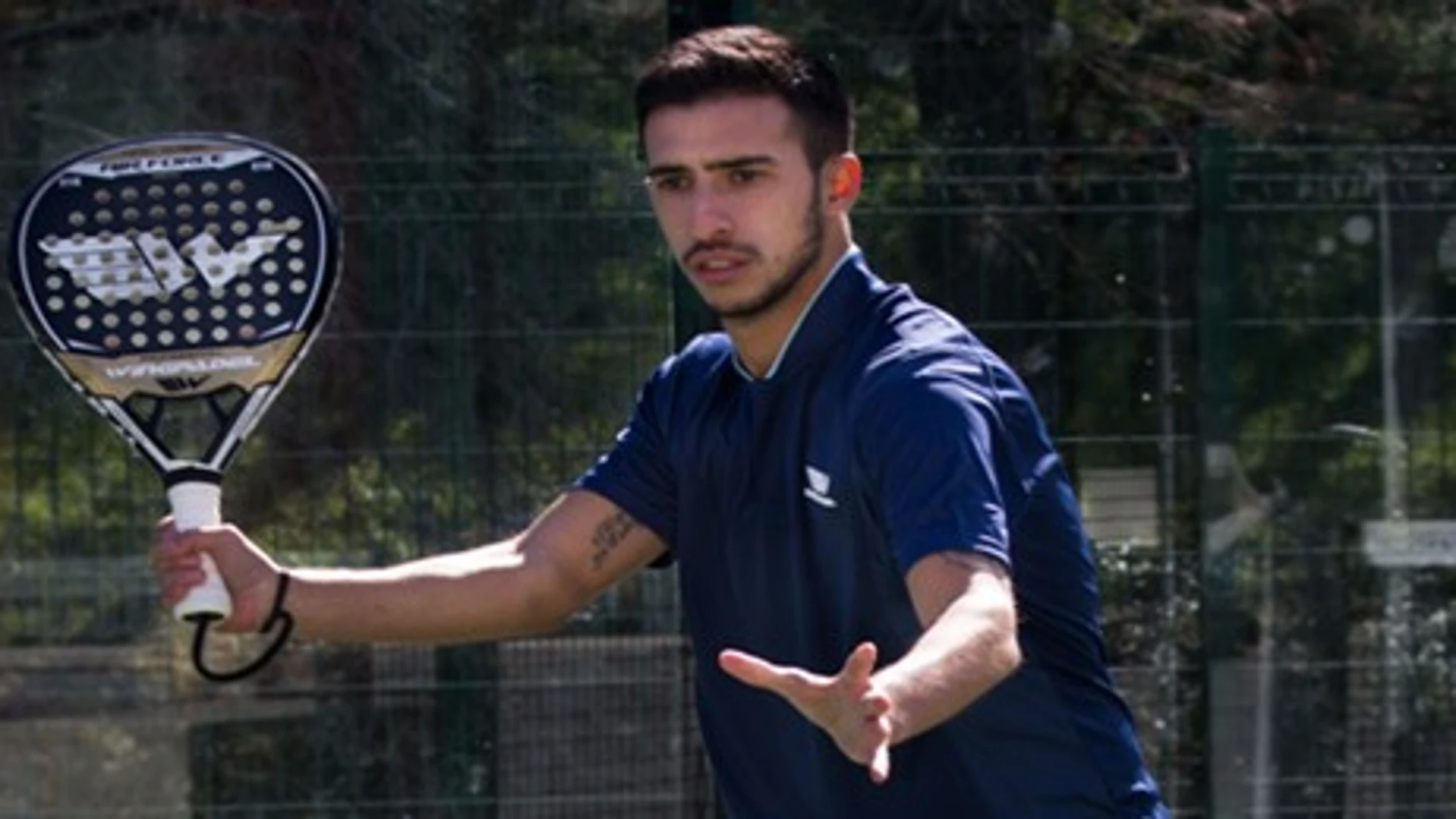 Álvaro Cepero, jugador de pádel