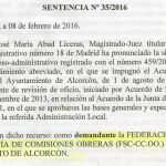 La Justicia revoca el nombramiento de 504 funcionarios en Alcorcón