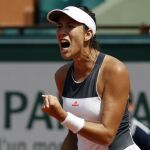 La tenista española Garbiñe Muguruza