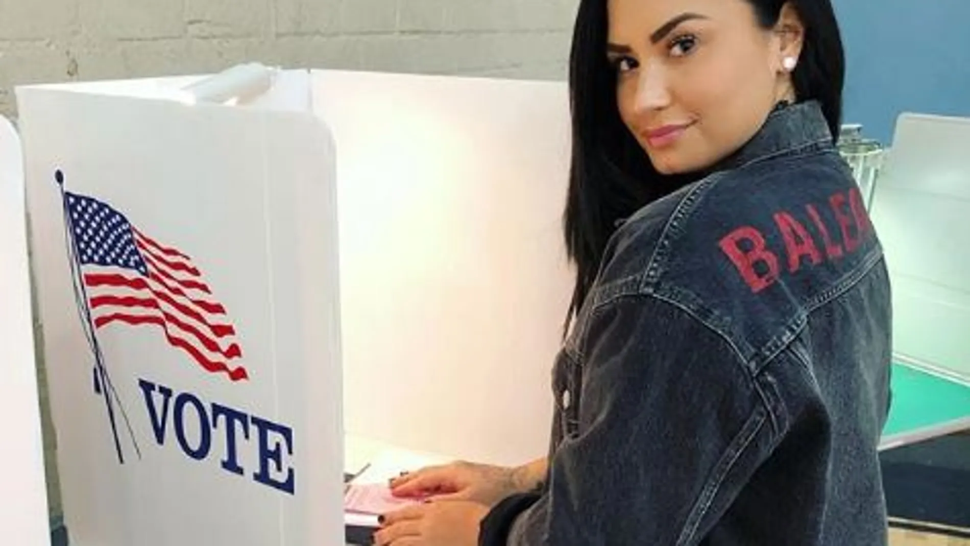 Demi Lovato reapareció en Instagram para animar a todo EEUU a votar en las elecciones legislativas