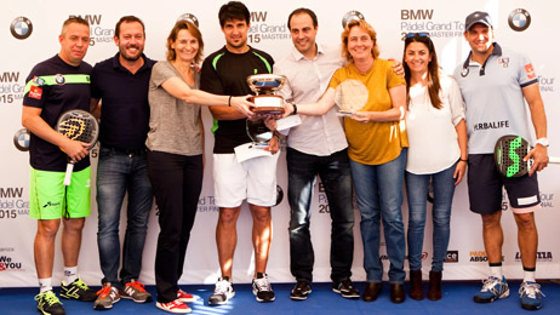 Ganadores del torneo BMW Padel Tour
