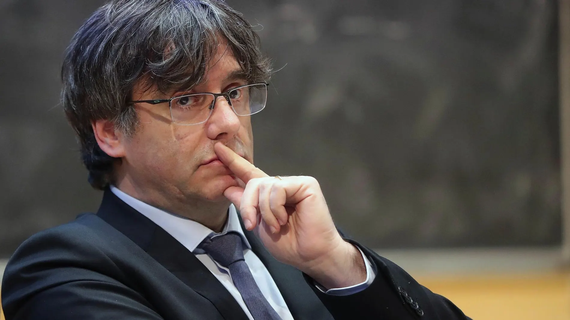 El ex president Carles Puigdemont en una conferencia en Dublin