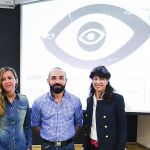 Cristina Fontaneda, Francisco Javier Criado y Ana Redondo en la presentación del certamen
