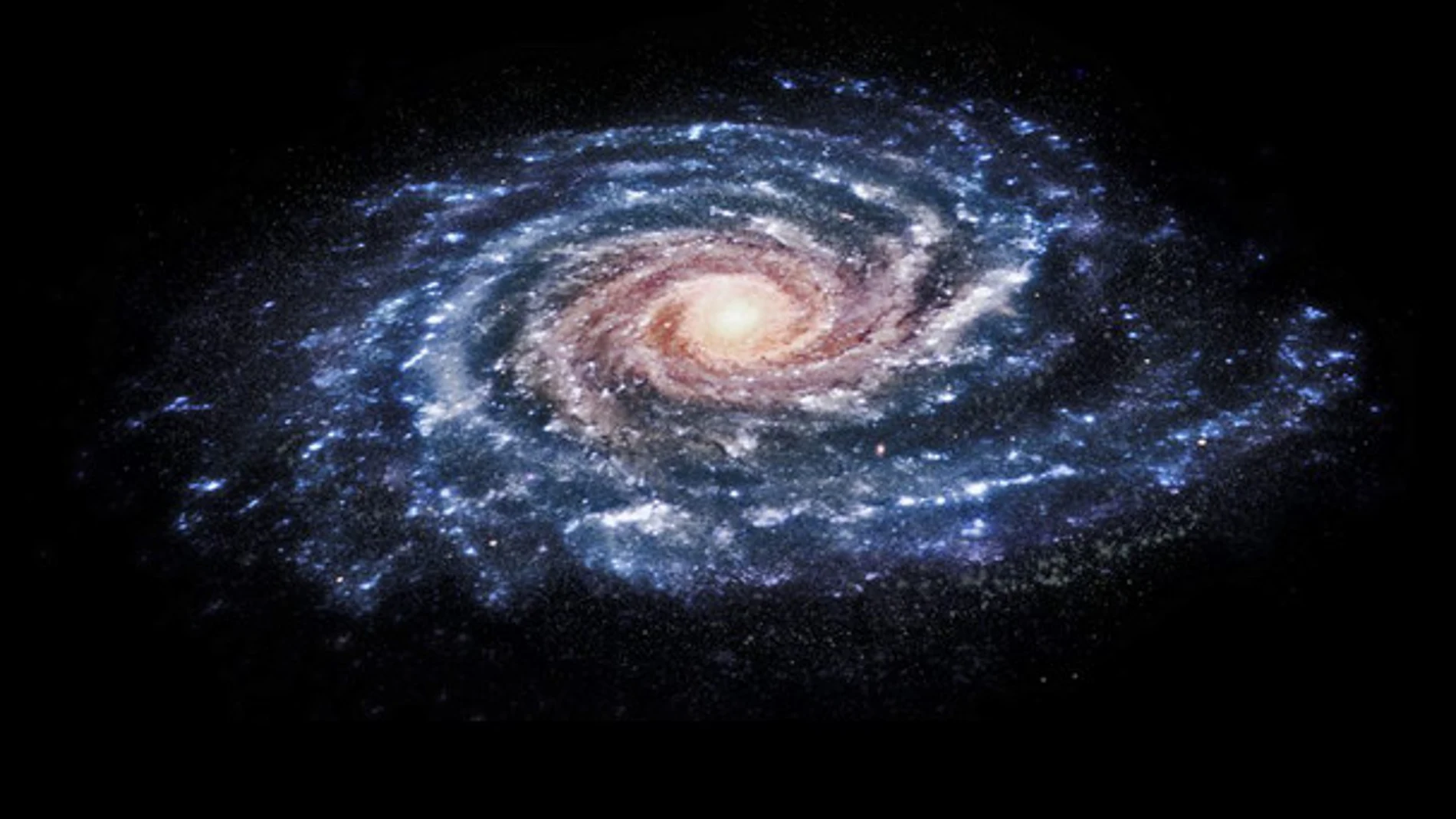 Ilustración de nuestra galaxia, la Vía Láctea. / ESA