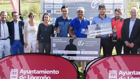 José Luis Adarraga, con el premio