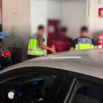 Imagen de la detención de los dos detenidos