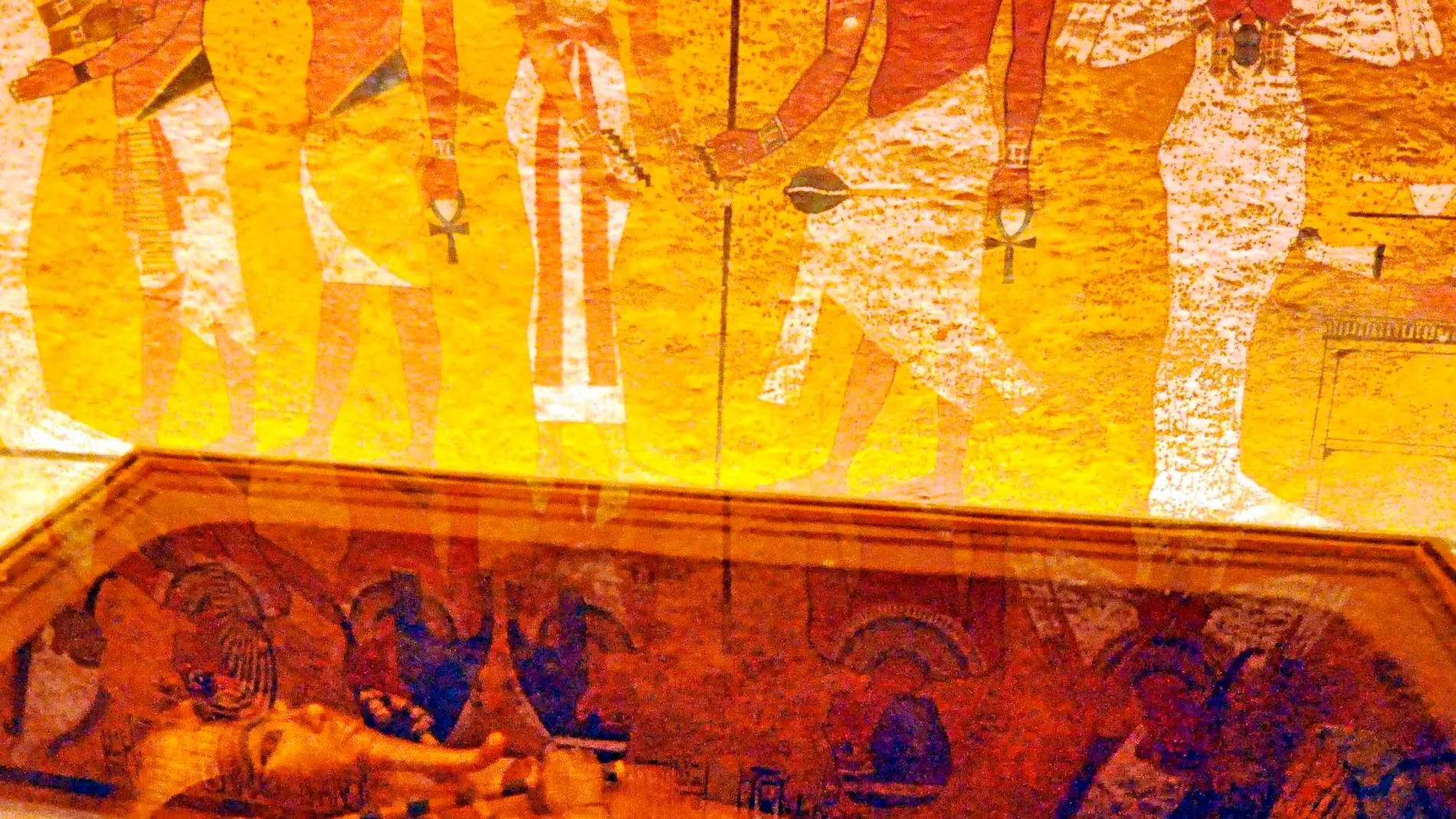 La tumba de Tutankamón ha recuperado en la restauración parte del atractivo que había perdido durante estos años de exposición al público