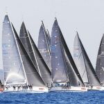 La Copa del Rey Mapfre comenzó a navegar ayer por la Bahía de Palma