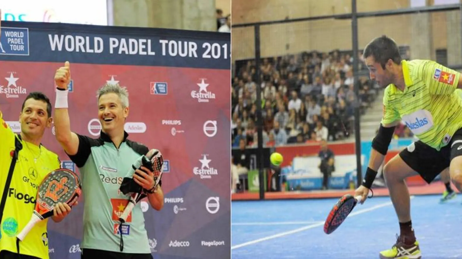 Los protagonistas de la final